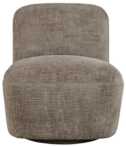 Jofran Inc. Josie Mink Swivel Chair-2
