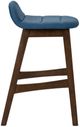 Liberty Furniture Space Savers Blue/Satin Walnut 24" Counter Chair-4