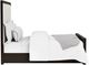 Riverside Furniture Lydia Dark Cabernet/White Queen Upholstered Panel Bed-2