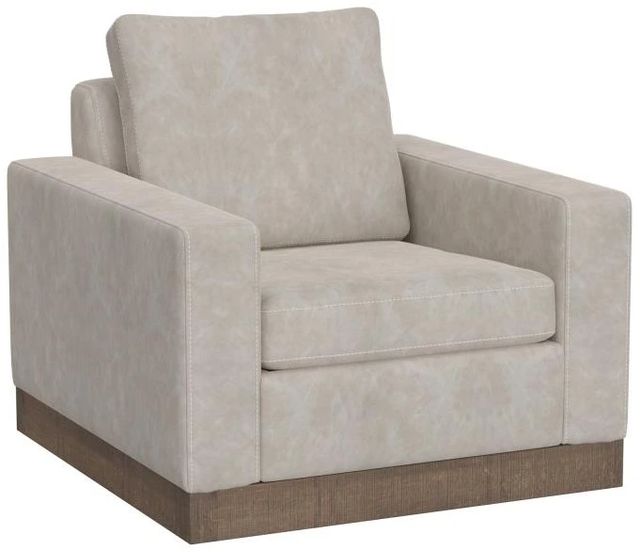International Furniture Direct Georgia Ivory Arm Chair-0