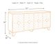 Signature Design by Ashley® Robin Ridge Two-Tone Brown Door Accent Cabinet-2