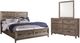 Liberty Furniture Ridgecrest 3-Piece Cobblestone Queen Storage Bedroom Set-0