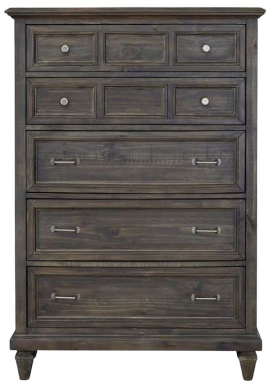 Magnussen Home® Calistoga Weathered Charcoal Drawer Chest-2