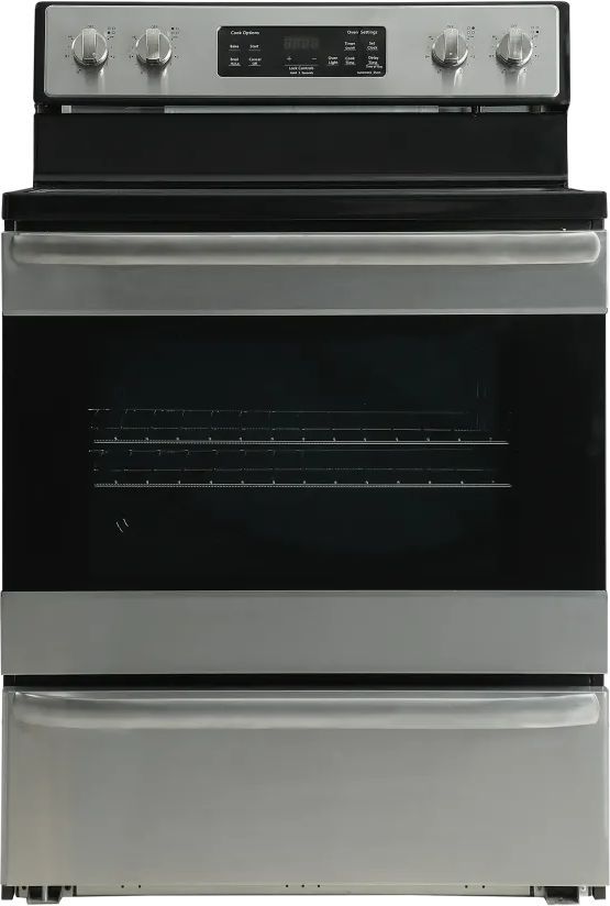 Element® 30" Stainless Steel Freestanding Electric Range -0