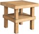 Bassett Mirror Riggs Warm Wheat Oak End Table-0