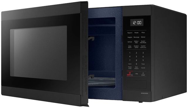 Samsung 1.9 Cu. Ft.  Matte Black Steel Countertop Microwave-4