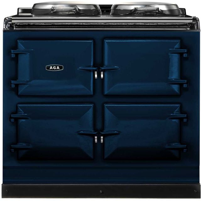AGA 39" Dark Blue Total Control Electric Range-0