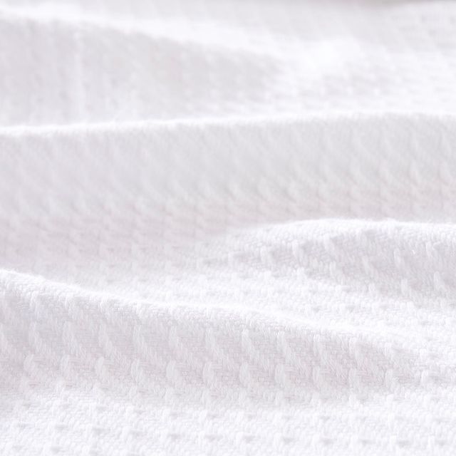 Olliix by Madison Park Egyptian Cotton White King 100% Certified Egyptian Cotton Blanket-1