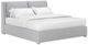 A.R.T. Furniture® Grant Aluminum King Upholstered Panel Bed-0
