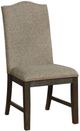 Furniture of America® Faulk 2-Piece Espresso/Warm Gray Side Chair Set-0
