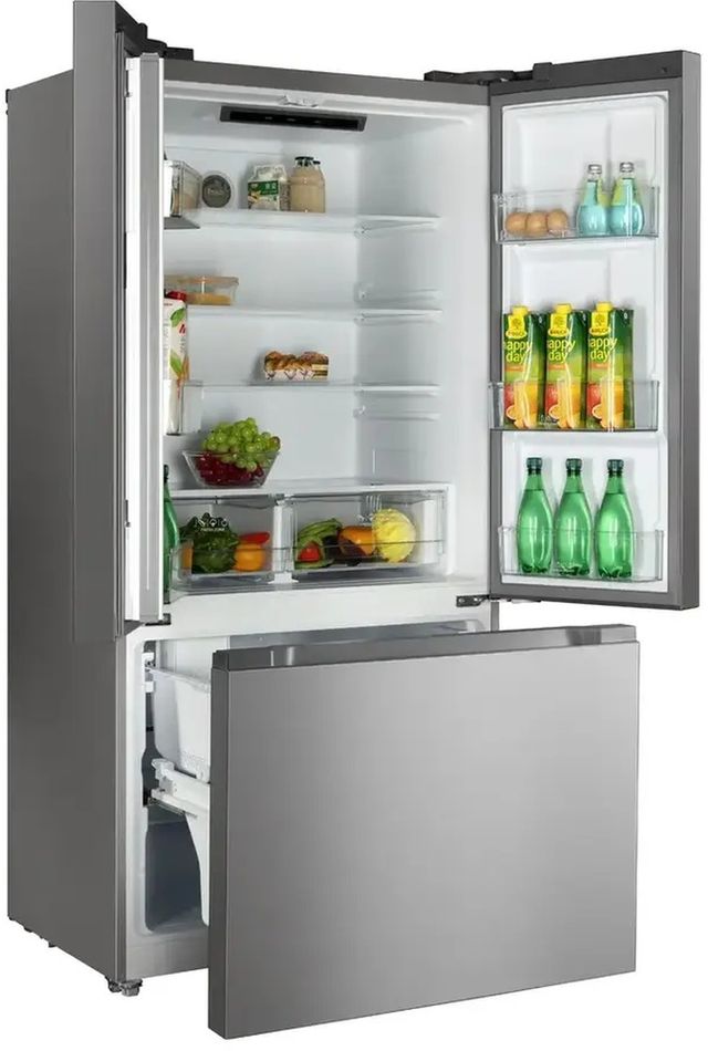 Verona® 33" 16.5 Cu. Ft. Stainless Steel Counter Depth French Door Refrigerator-2