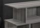 Monarch Specialties Inc. 24"H Grey Accent Table-2