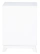 Powell® Portix 2-Piece White 3-Drawer Nightstand Set-4