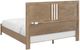 Whittier Wood® Furniture Bailey Almond King Panel Bed-3