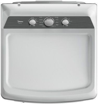 Midea® 7.0 Cu. Ft. White Front Load Gas Dryer-2