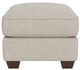 Flexsteel® Carson Silver Driftwood Ottoman-2