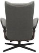 Stressless® by Ekornes® Customizable Wing Large Manual Recliner and Ottoman with Cross Base-3
