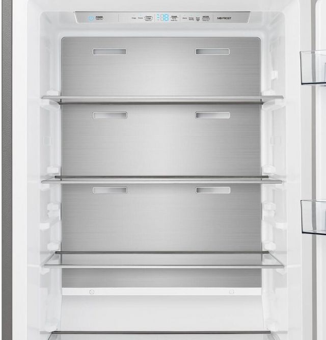 FORNO® Rizzuto 32" 13.6 Cu. Ft.  Stainless Steel Built-In Column Refrigerator-4