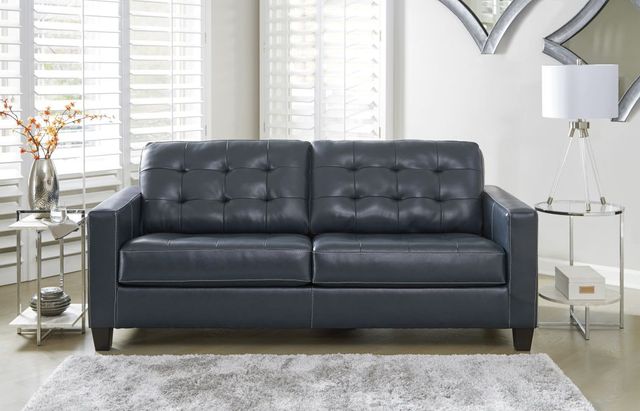 Signature Design by Ashley® Altonbury Blue Sofa-4