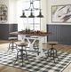 Signature Design by Ashley® Valebeck Black/Brown Swivel Barstool-4