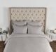 Classic Home Arcadia 3-Piece Dove Gray Queen Duvet Set-1