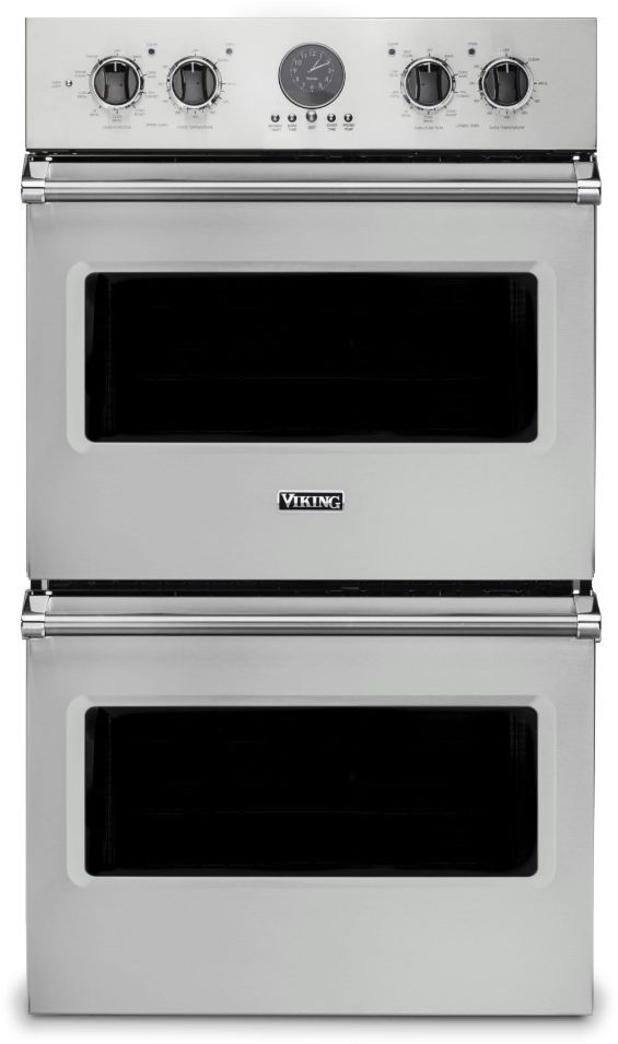 Viking® 5 Series 30" Frost White Professional Built In Double Electric Premiere Wall Oven-0