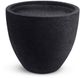Le Present Sandstone Helmet Black 16" Planter-0