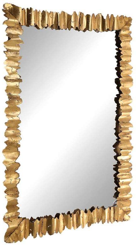 Uttermost® Lev Antique Gold Mirror-3