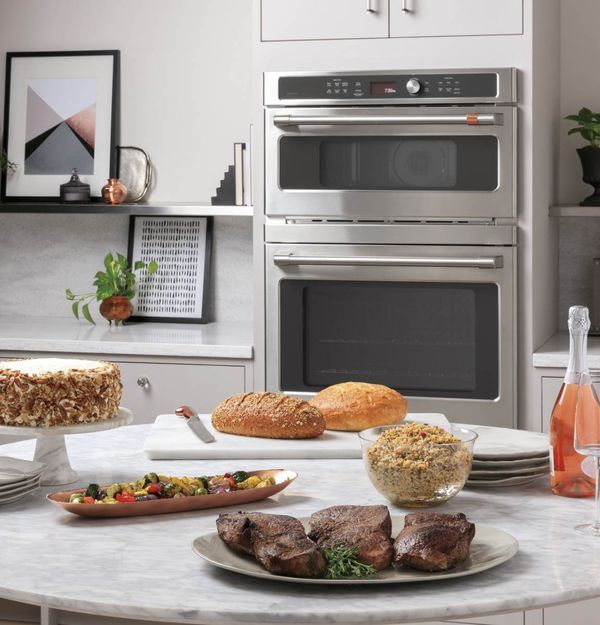 Café 30" Stainless Steel Oven/Microwave Combo Electric Wall Oven