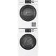 GE® 4.1 Cu. Ft. White Ventless Electric Dryer-2