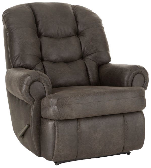 HomeStretch Mack Gray Wall-Saver Recliner-0