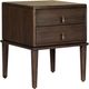 Four Hands Zaria Dark Brown Sungkai Nightstand-0