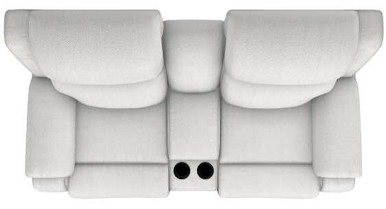 La-Z-Boy® Dorian Porcelain Power Reclining Loveseat with Console, Headrest, and Lumbar-4