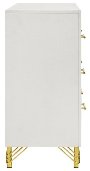 Coaster® Lucia White 6-Drawer Dresser-2