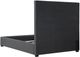 Coaster® Bowfield Charcoal Queen Upholstered Bed-3