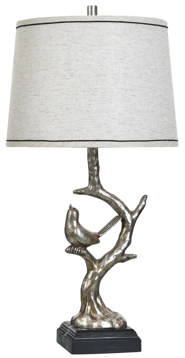 Stylecraft Hercileo Silver Table Lamp-0