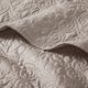Olliix by Madison Park Quebec Khaki Oversized Quilted Throw-1