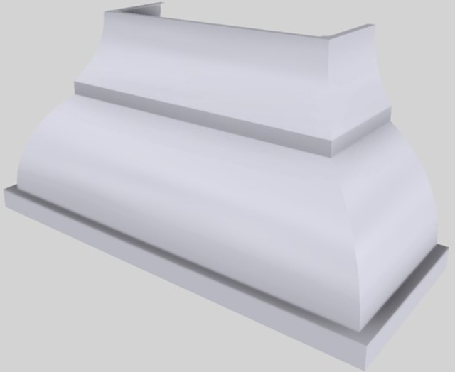 Vent-A-Hood® Designer Series 60" White Wall Mounted Range Hood-1