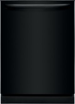Frigidaire 24" Black Top Control Built In Dishwasher 