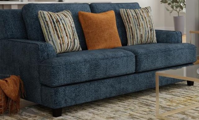 Corinthian Furniture Cape Cod Blue Loveseat-0