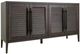 YHD Gemi Dark Brown Large 4-Door Cabinet-0