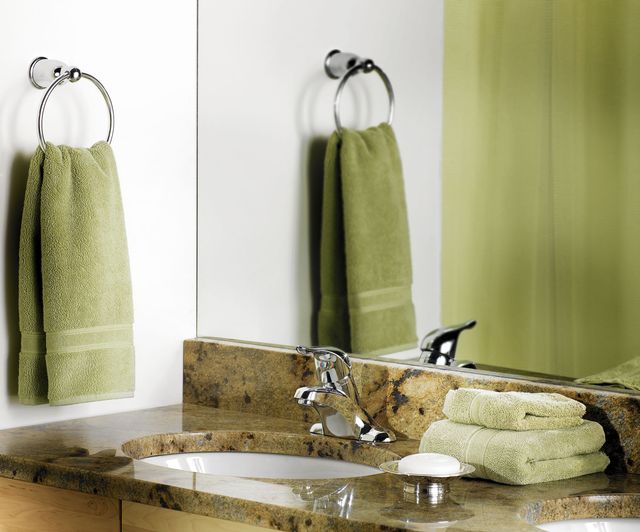 Moen® Mason® Chrome Towel Ring-3