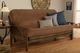 Kodiak Furniture Tucson Marmont Mocha/Rustic Walnut Full Futon with Mattress-1