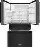 ZLINE 36" 21.6 Cu. Ft. Fingerprint Resistant Black Stainless Steel Counter Depth French Door Refrigerator-1