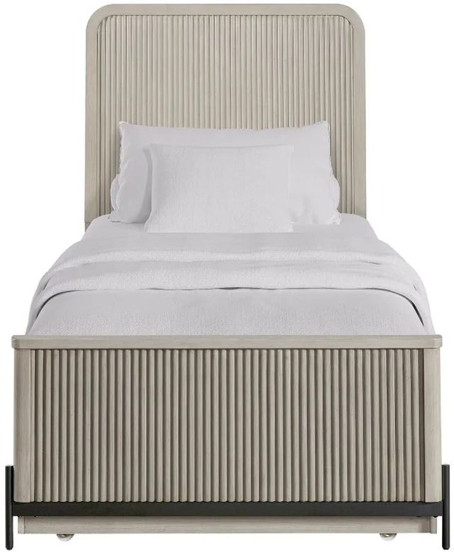 Bernards Stiltz Taupe Youth Twin Panel Trundle Bed-2