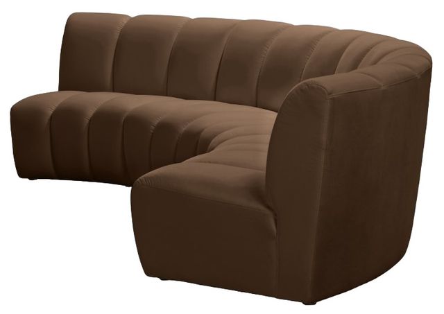 Meridian Furniture Infinity 3-Piece Brown Modular Sectional-3
