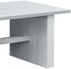 Intercon Nash Buff Aluminum Trestle Outdoor Counter Table-2
