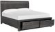 Magnussen Home® Kinsley Black Heron King Panel Storage Bed-3