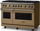 Viking® 5 Series 48" Golden Hour Pro Style Gas (LP) Range with Polished Chrome Trim-2