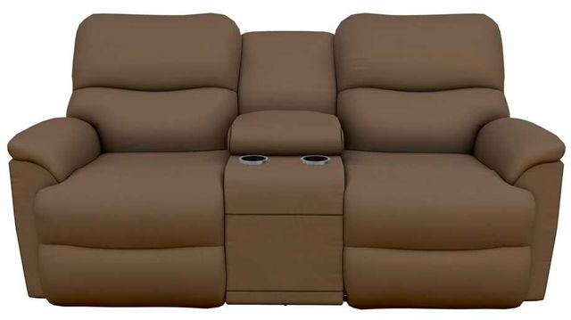 La-Z-Boy® Trouper Canyon Power Reclining Loveseat with Console, Headrest, and Lumbar-1